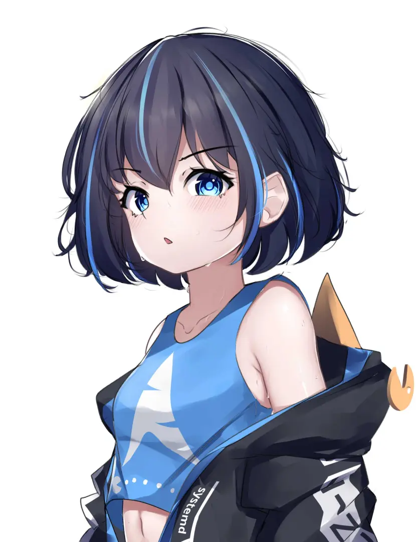 Arch 酱因为被超(指超频)不得不脱下外衣 PID: 109655466 ArchLinux 看板娘